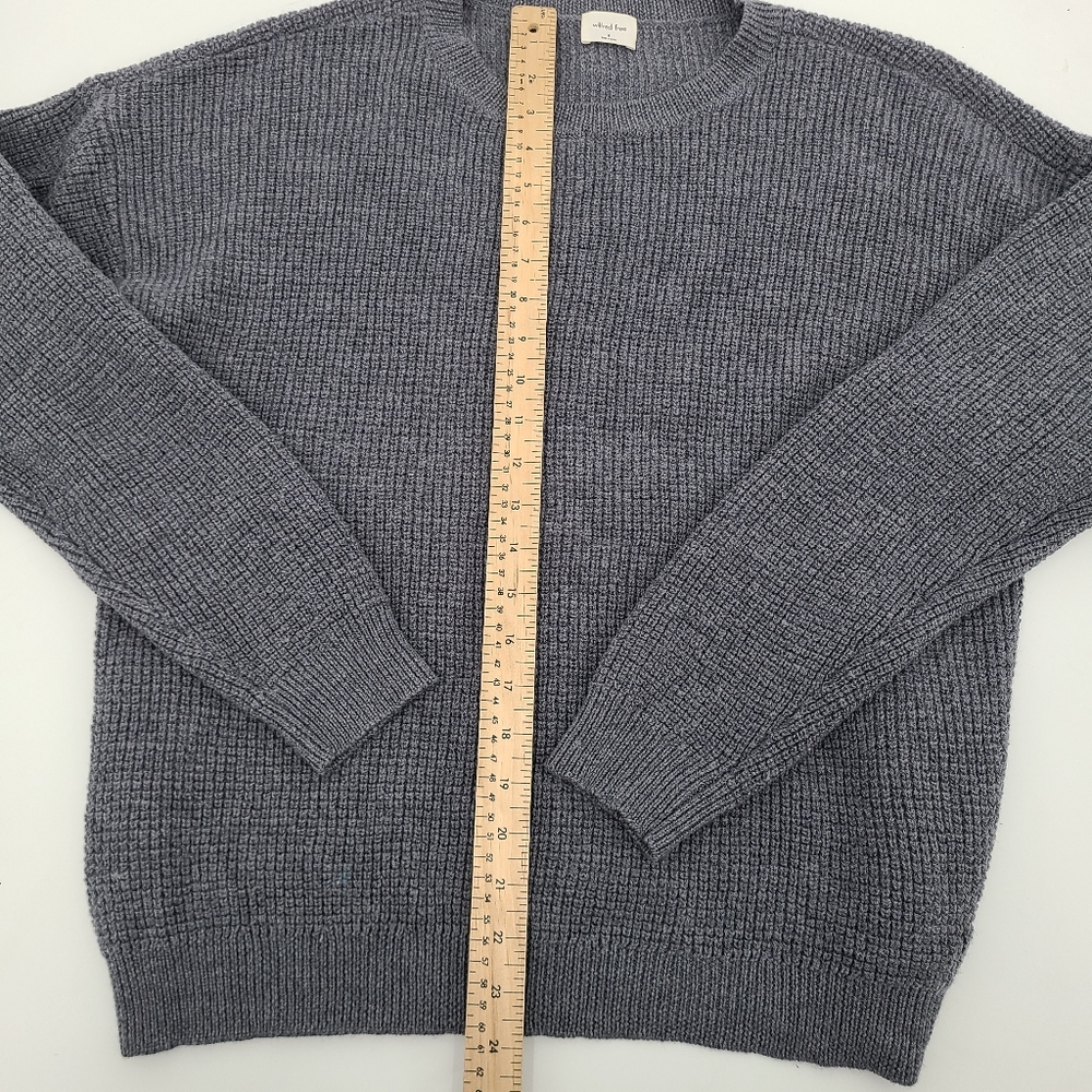 Wilfred Free Pure Merino Wool Textured Crewneck Sweater - Picture 4 of 10